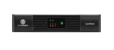 Crown CTD - 2125 - Amplificador Comtech Dante 2X125W - Tempo Shop