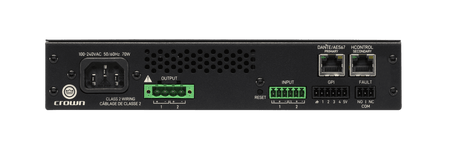 Crown CTD - 2125 - Amplificador Comtech Dante 2X125W - Tempo Shop