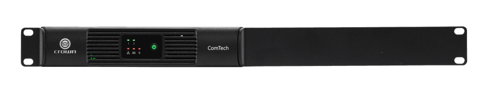 Crown CTD - 2125 - Amplificador Comtech Dante 2X125W - Tempo Shop