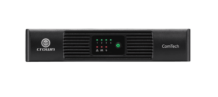 Crown CTD - 4125 - Amplificador Comtech Dante 4X125W - Tempo Shop