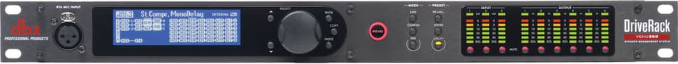 dbx DriveRack VENU360 - Sistema de gestión de altavoces 3×6 con AutoEQ, AFS™ y control por red