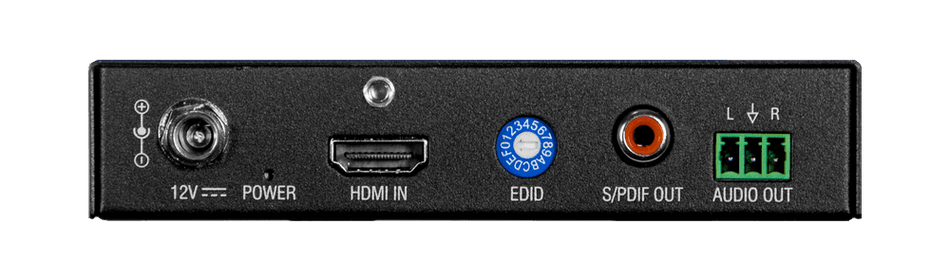 AMX DCE-1 - Controlador en Línea 4K60 con Emulación EDID y Extracción de Audio