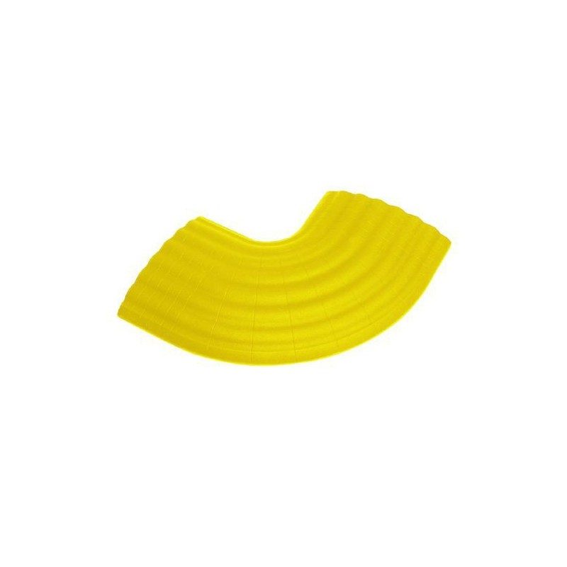 Defender OFFICE Curva 90º Amarillo - Accesorio para Pasacables - Tempo Shop