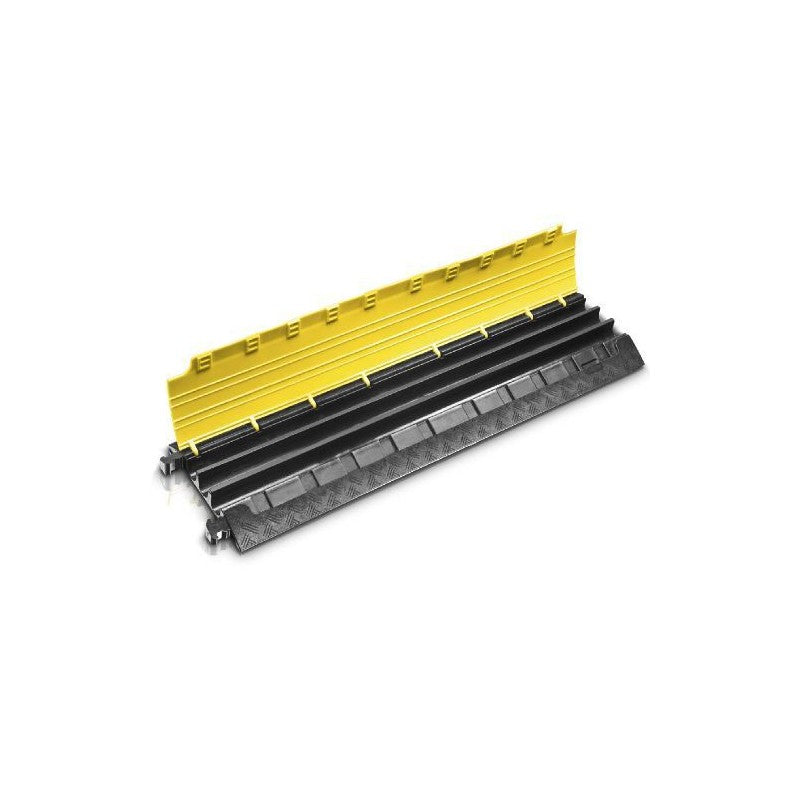 Defender Mini 85200 - Pasacables de 3 Canales Negro y Amarillo
