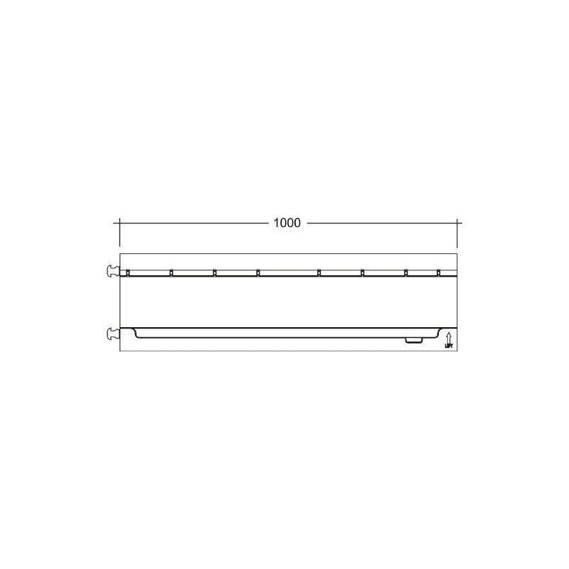Defender Mini 85200 - Pasacables de 3 Canales Negro y Amarillo