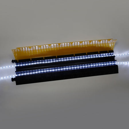 Defender Mini LUX - Pasacables de 3 Canales con Tapa Traslúcida