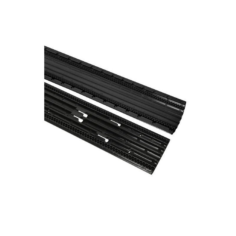 Defender Office - Pasacables de 4 canales gris