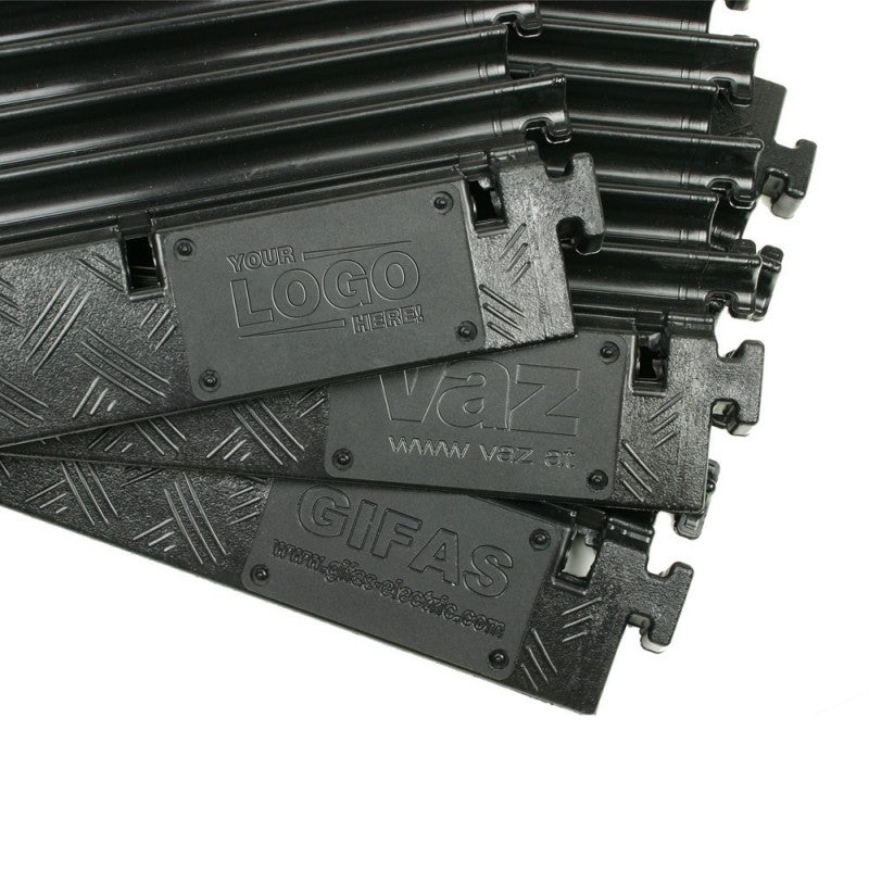 Defender Ultra L LUX - Pasacables de 4 canales y tapa traslúcida