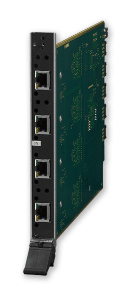 AMX DGX-I-DXL - Placa de Entrada con 4 Conexiones de Par Trenzado Enova® DGX DXLink™