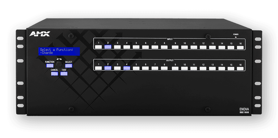 AMX DGX1600-ENC - Matriz de Conmutación de Medios Digitales 16x16 Enova