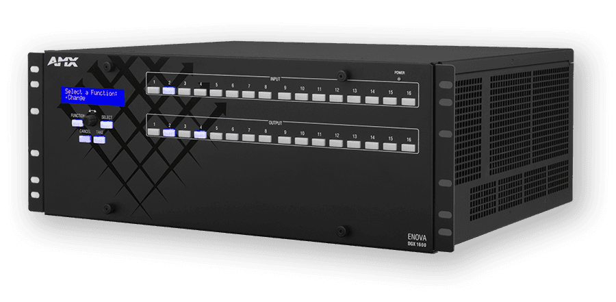 AMX DGX1600-ENC - Matriz de Conmutación de Medios Digitales 16x16 Enova