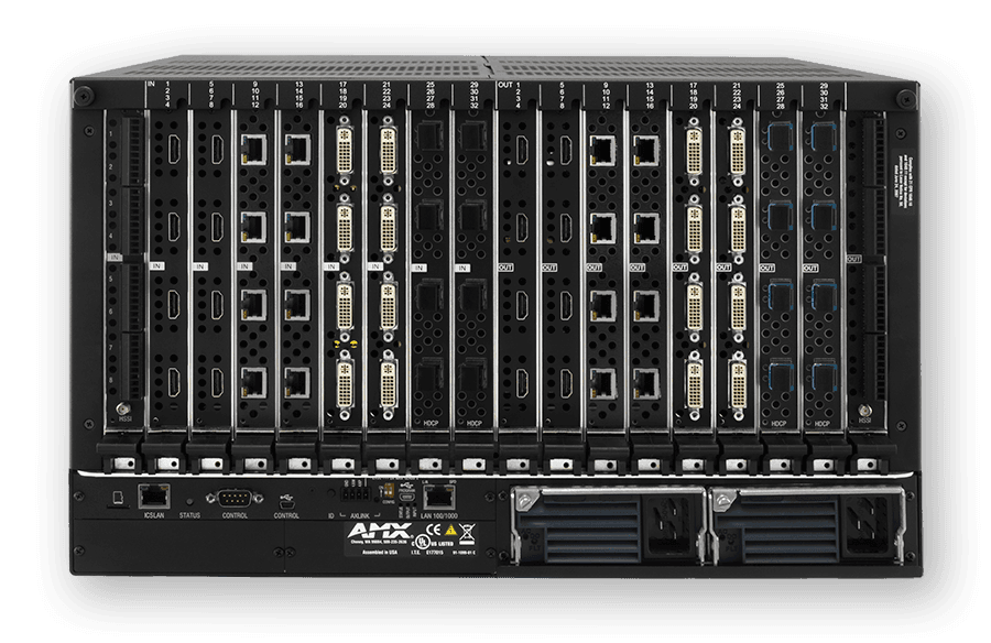 AMX DGX3200-ENC - Conmutador de Medios Digitales Enova® DGX 3200 32x32 para 4K