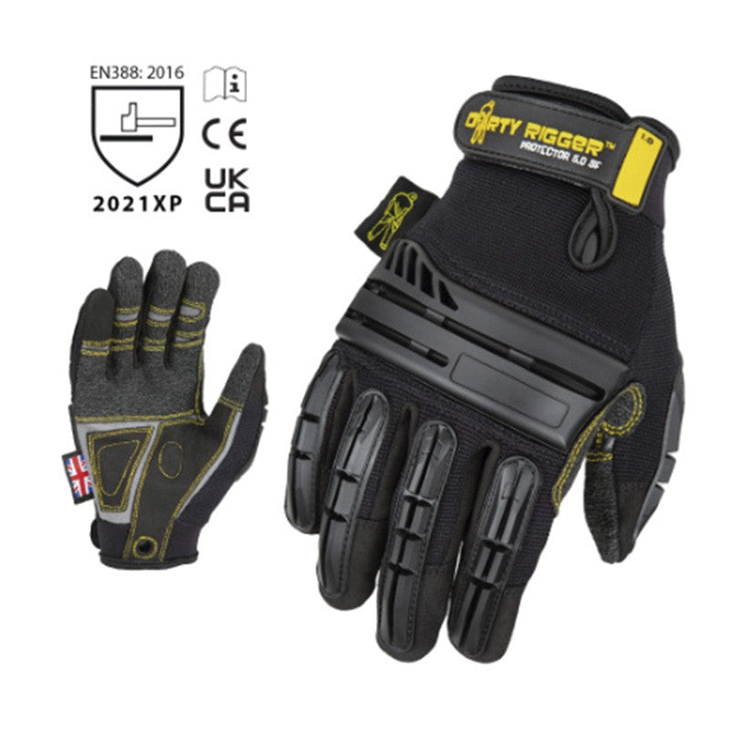 Dirty Rigger Protector 5.0 SF - Guantes completos de alta resistencia