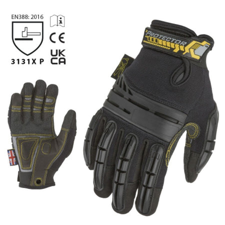 Dirty Rigger Protector Full Finger V3.0 - Guantes de Protección Integral Talla L