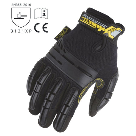 Dirty Rigger Protector Full Finger V3.0 - Guantes de Protección Integral Talla L