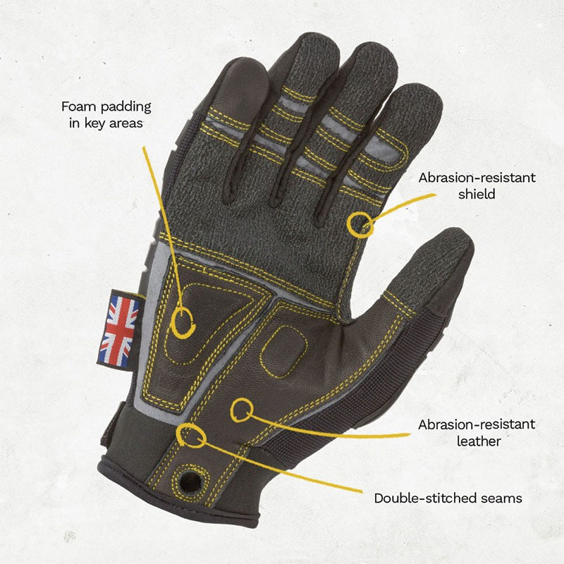 Dirty Rigger Protector Full Finger V3.0 - Guantes de Protección Integral Talla L