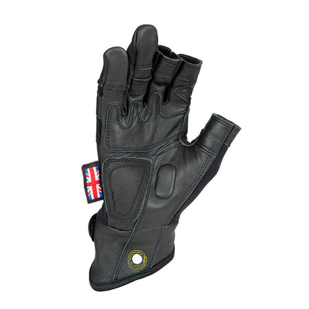 Dirty Rigger Leather Grip 3.0 Framer - Guantes de 3 Dedos Cortados