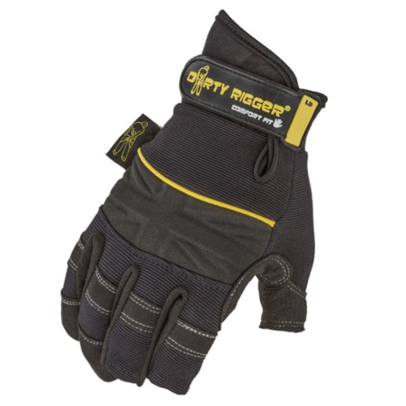 Dirty Rigger Comfort Fit Framer - Guantes con 3 dedos libres