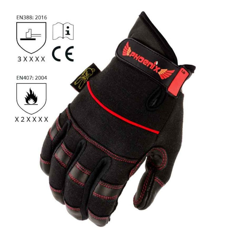 Dirty Rigger Phoenix Heat Resistant - Talla XL