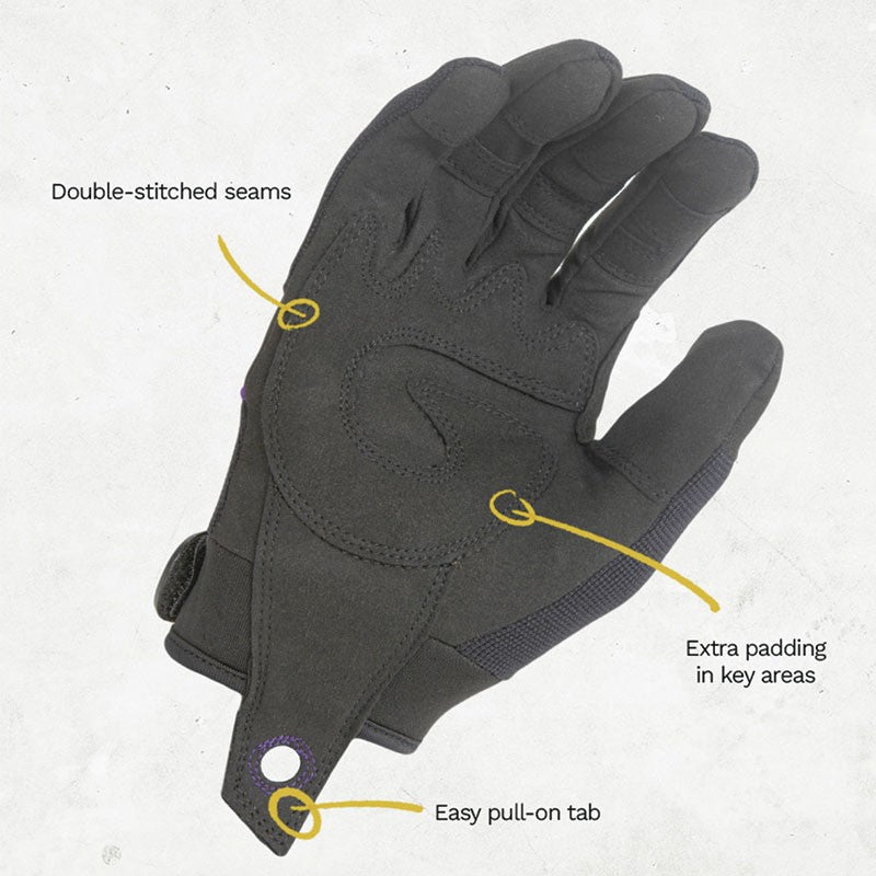 Dirty Rigger SlimFit™ Full Finger - Guantes de trabajo para mujer