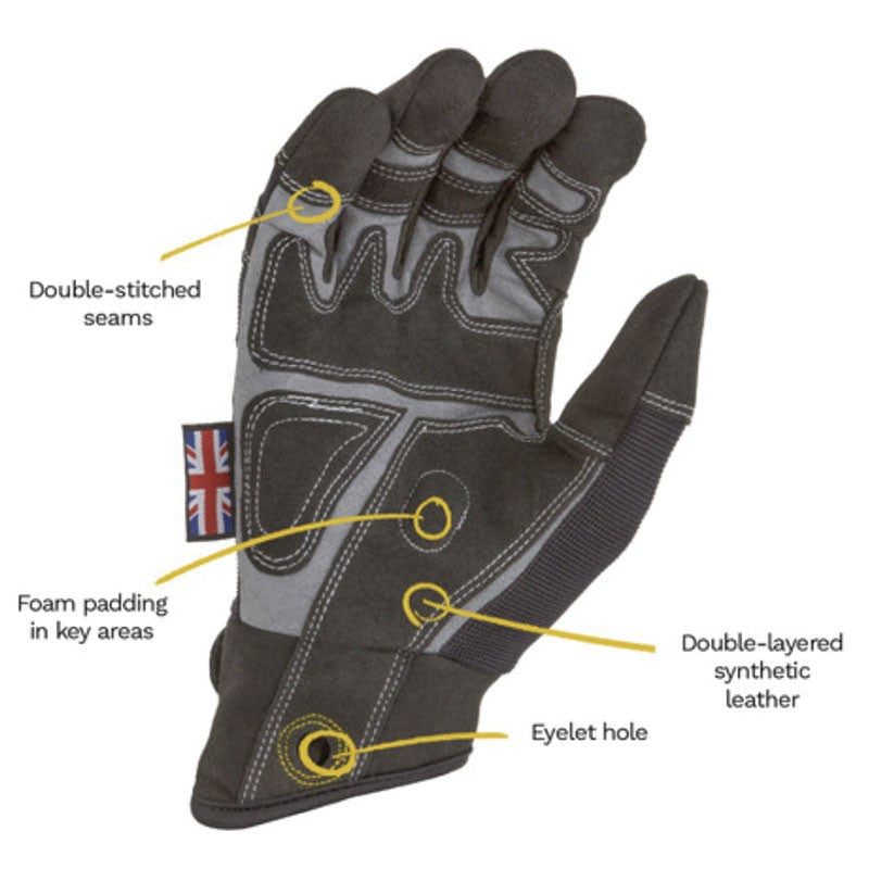 Dirty Rigger Comfort Fit - Guantes completos Talla S - Tempo Shop