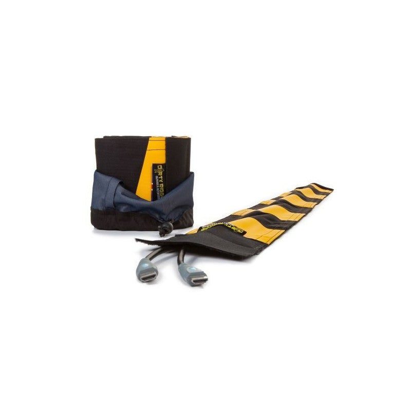 Dirty Rigger CUBRE CABLES TIPO ALFOMBRA 1 METRO AMARILLO/NEGRO - Máxima Seguridad - Tempo Shop
