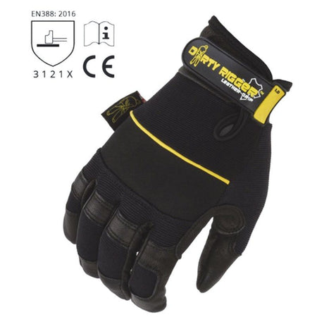 Dirty Rigger Leather Grip V3 - Guantes técnicos completos - Tempo Shop