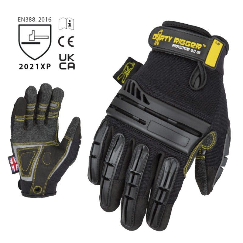 Dirty Rigger Protector Full Finger 5.0 - Guante de protección EPI - Tempo Shop