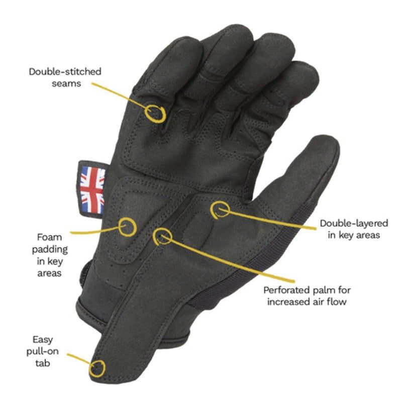 Dirty Rigger Venta-Cool - Guantes Transpirables XXL - Tempo Shop