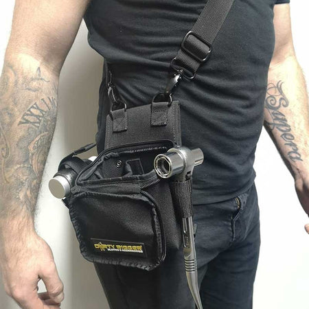 Dirty Rigger 4 en 1 Cromada - Llave Métrica para Técnicos