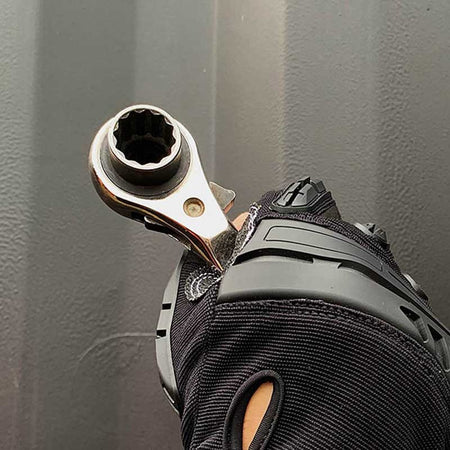 Dirty Rigger 4 en 1 Cromada - Llave Métrica para Técnicos