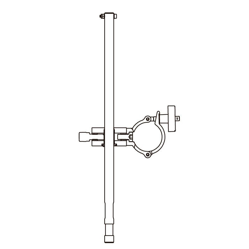Doughty T45725 - Brazo de caída ligero universal