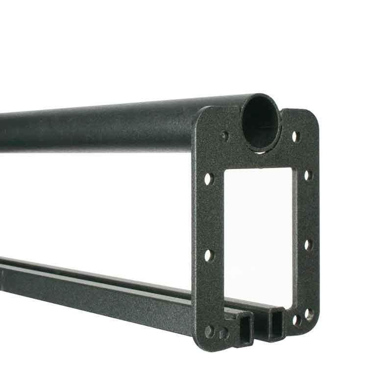 Doughty Six Track - Tramo recto modular de acero de 0,50 m - Tempo Shop