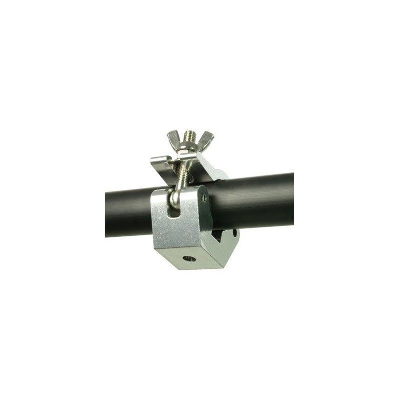 Doughty T57000 - Abrazadera simple color plata para tubo 50 mm - Tempo Shop