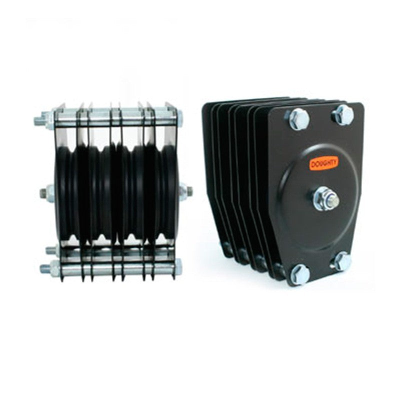 Doughty T42849 - Polea de 4 vías de 150 mm