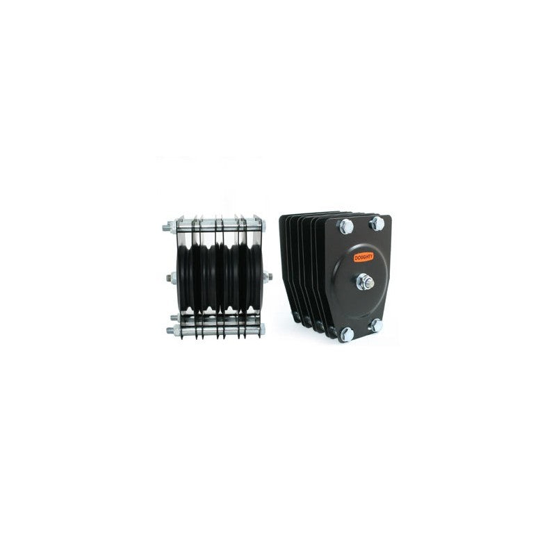 Doughty T42823 - Polea Estándar 4 Vías de 150 mm