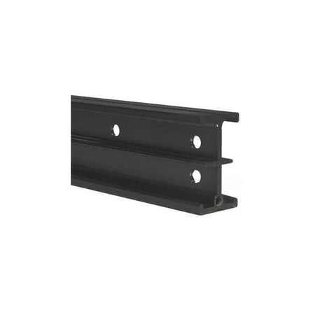 Doughty T84035 - Carril de Aluminio Negro de 2 Metros para Estudios