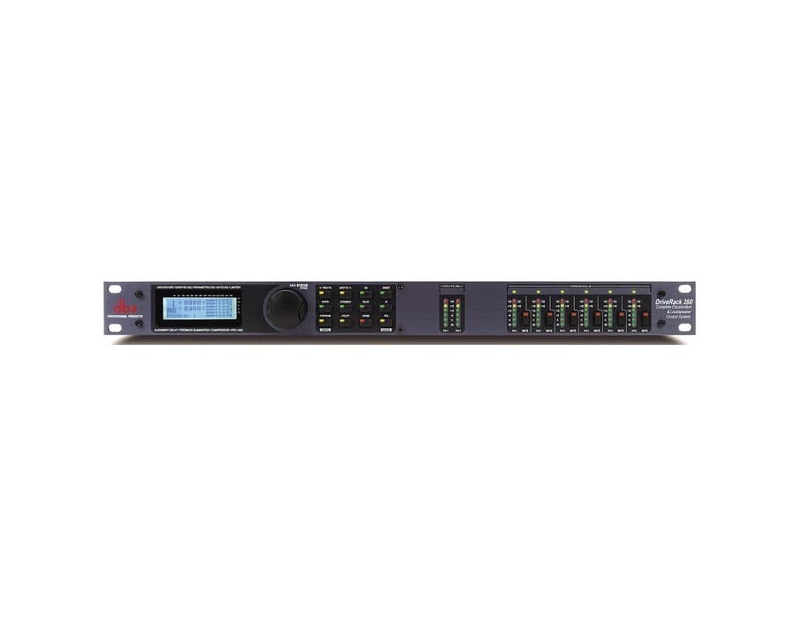 dbx DriveRack 260 - Sistema de gestión de altavoces 2×6 con AutoEQ, AFS™ y crossovers Bessel/Butterworth/Linkwitz-Riley