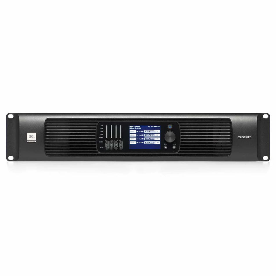 JBL Professional SA4-D - 4-Channel Power Amplifier with Dante/AES67 and 96 kHz DSP for Cinema