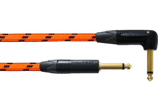 Cordial ECLBLIGHT-EDI-6PRO - Cable de Instrumento Profesional Naranja UV 6m