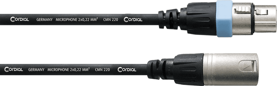 Cordial ECLCCM5FM - Cable de Micrófono Profesional XLR de 5 metros