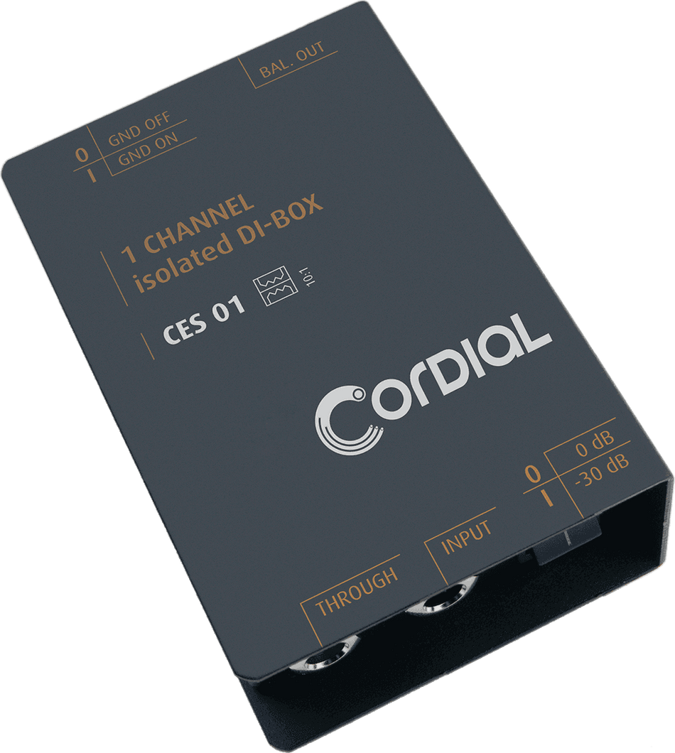 Cordial ECLCES01 - Caja DI Pasiva de 1 Canal