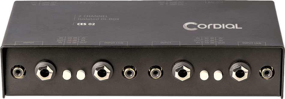 Cordial ECLCES02 - Caja DI Pasiva de 2 Canales