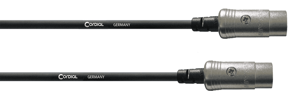 Cordial ECLCFD09AA - Cable MIDI profesional de 0.9m