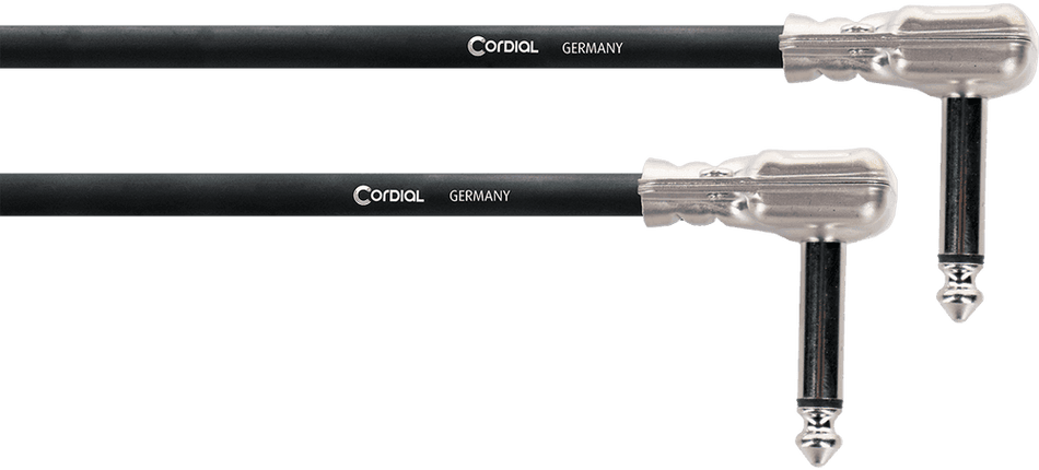 Cordial ECLCFIP06RR - Cable de Parche para Pedalboard con Jacks Pancake 60 cm