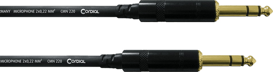 Cordial ECLCFM15VV - Cable de Audio Estéreo Mini Jack de 1,5 Metros