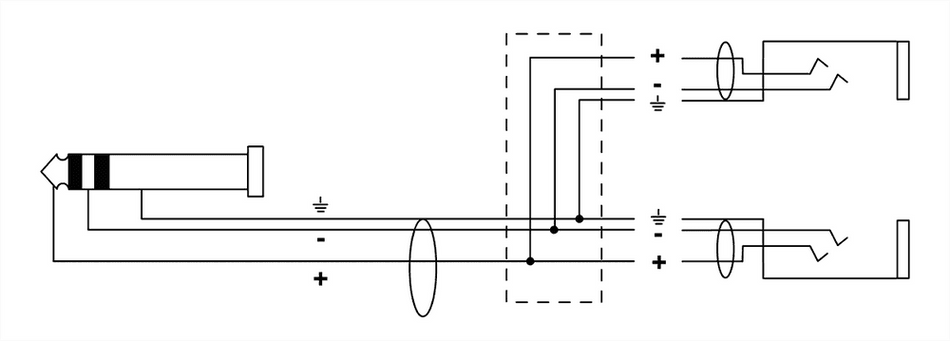 Cordial ECLCFY03VYY - Cable Divisor en Y de Jack Estéreo a 2 Mini-Jacks Hembra