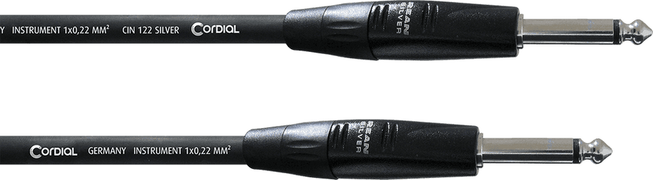 Cordial CII 3 PP - Cable de Instrumento Jack de 3 Metros