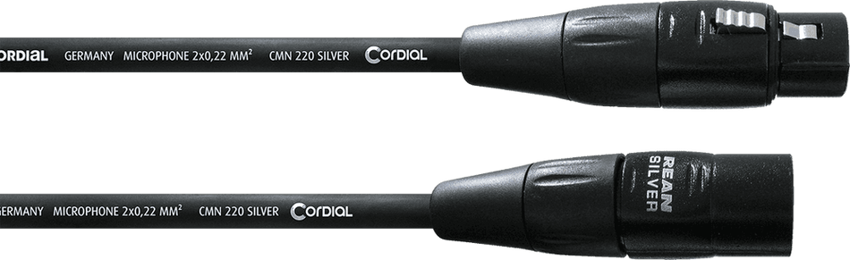 Cordial ECLCIM05FM - Cable de Micrófono Profesional XLR 50cm