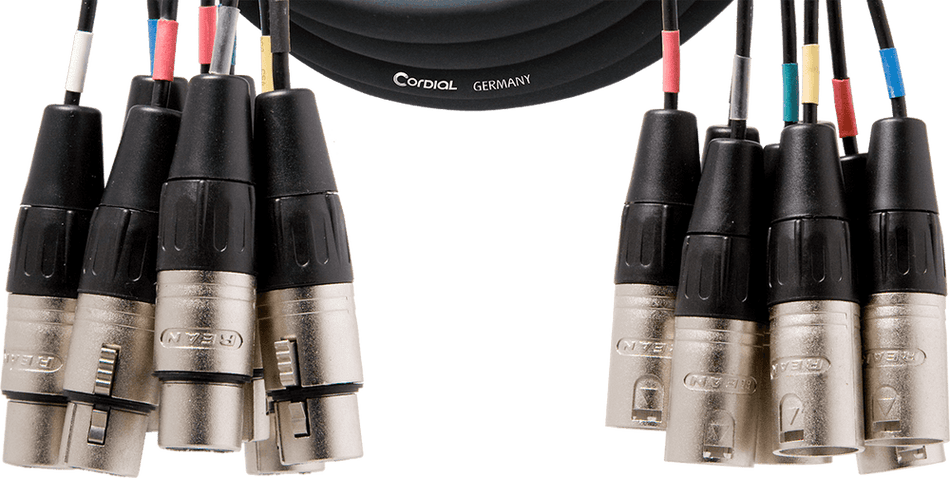 Cordial ECLCML8-0FM5C - Multipair 8 XLR male/female 5 m